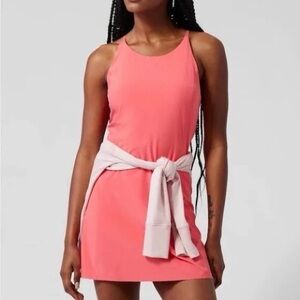 Athleta Coral Infinity Robe Dress